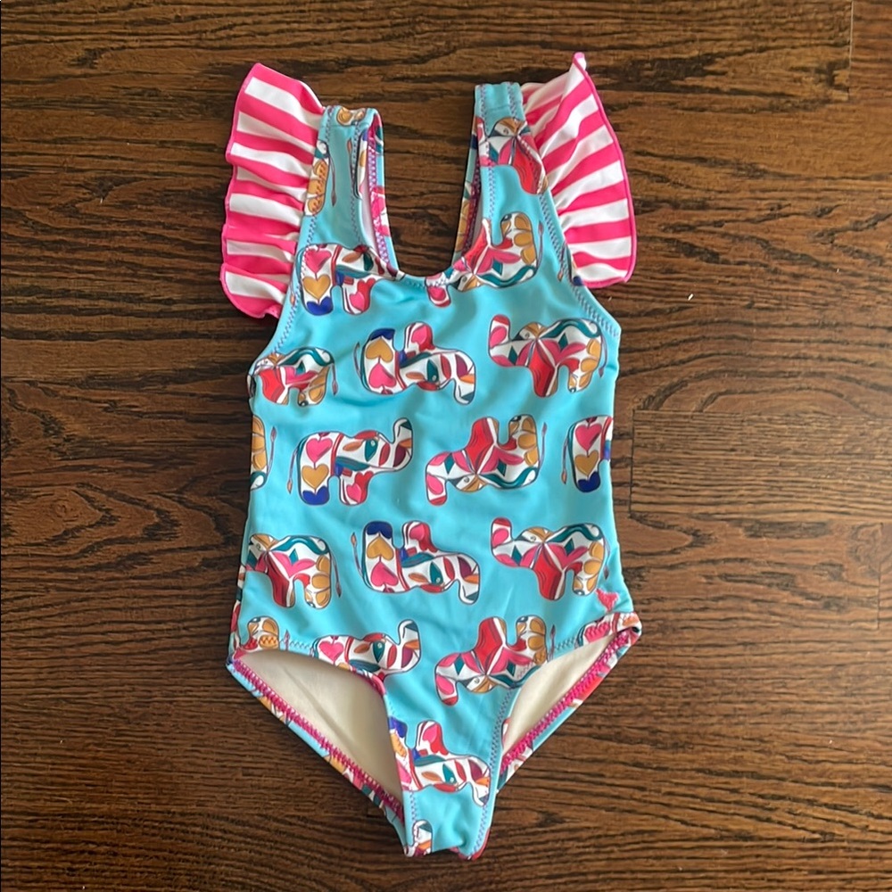 Pink Chicken Swimsuit